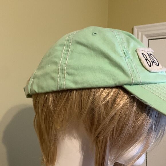 KBETHOS Vintage mint green ball cap with Velcro closure.  Bad hair day - Picture 4 of 7